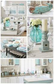 Paste the glasses on the drawing and cut them again. Aqua Beach Cottage Decor Ideas For A Bright And Airy Watery Look Glass Aqua Blue Glass Vases Are Great To Get The Oce Strandhaus Dekoration Haus Deko Zuhause