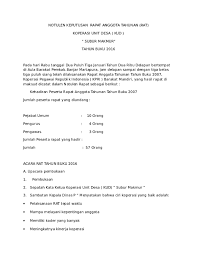 Doc Notulen Keputusan Muhammad Al Khotib Academia Edu