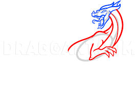The easy step by step instructions are below. How To Draw A Flying Dragon Dragon In Flight Step By Step Drawing Guide By Dawn Dragoart Com