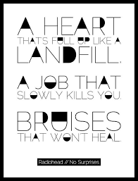 Radiohead Radiohead Lyrics Radiohead Great Song Lyrics