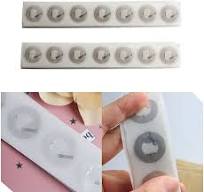 Acxico 50pcs Ntag213 NFC Tags Sticker Phone Available Adhesive Labels RFID  Tag Kit