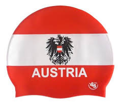 The flag of austria (flagge österreichs) is considered to be one of the oldest national symbols and comes in second after denmark's as the oldest national flag in the world. Badehaube Silikon Mit Osterreich Flagge
