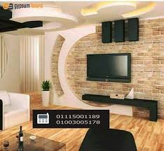 أحدث ديكور شاشات البلازما جبس بورد Tv Wall Unit Modern Tv Wall Units Wall Unit Designs