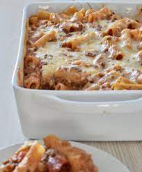 Baked Ziti With Meat Sauce This Delicious House Recipe Recipes Using Ground Beef Easy Baked Ziti Beef Recipes Easy