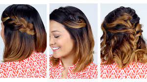 There are, in fact, a whole host in this text, we collect some fashionable and wonderful short hairstyles for thin hair texture. 3 Easy Short Hair Hairstyles Youtube