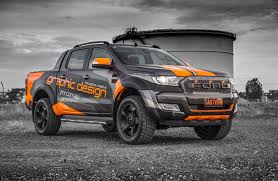 jmr creative design ford ranger wildtrak wrapped in matte metallic fluro orange film xd series rocksta ford ranger wildtrak ford ranger custom ford ranger