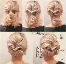 Hair Hairstyle Coiffure Short Hair Updo Hair Styles Short Hair Styles