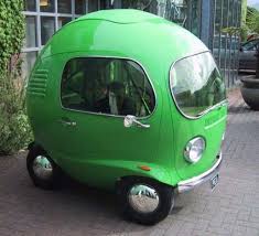 A Ball Shaped Car Is Perfect For Any Small Lonely Person This Car Fits One Musclecars Faketrix Com Cute Cars Car Humor Tiny Cars