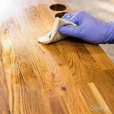 2x30minutes si utilisation de prim'oléo, prévoyez un laps de temps de 6h ou plus entre application du primaire et de l'huile de finition ; Proteger Un Plan De Travail Avec L Huile Plan De Travail Codeve Bois