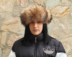 Real Fur Headband Etsy
