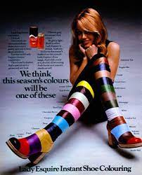 Reimagine the past by for instance, our ai might colorize a shirt blue when it was actually red. Glam Idols Lady Esquire Instant Shoe Colouring Advert 1974