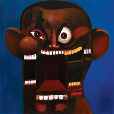Kanye West My Beautiful Dark Twisted Fantasy Album Cover Hd Artist George Condo Explains His Five Covers For Kanye West S Twisted Fantasy Slideshow Vulture Beautiful Dark Twisted Fantasy George Condo Dark And Twisted