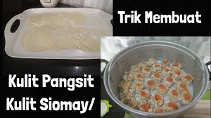 Salah satunya adalah resep membuat roti kukus isi cokelat. Trik Membuat Kulit Pangsit Kulit Siomay Youtube