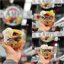 Gula melaka di masak bersama air dan daun pandan. R A W L I N S G L A M Cendol Kampung Hulu Now In Aeon Big Mid Valley Mega Mall
