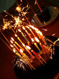 Birthday Cake Candles Sparklers Jess Hole Birthday Cake Aflame 1 Birthday Cake With Candles Happy Birthday Cakes Birthday Cake