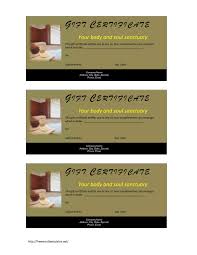 How to make a gift certificate on word 2007 in 5 minutes (simple steps). Spa Gift Certificate Template