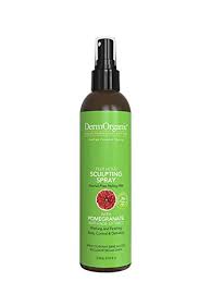 Dermorganic Flex Hold Sculpting Spray For Hair With Pomegranate Anti Fade Extract Alcohol Free Styling Mist 8 Fl Oz Alcohol Free Hair Spray Beauty Amazon Com