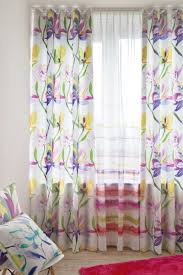 Vorhang Happiness Aus Der Indes Kollektion Happiness Mit Bunten Blumen Curtain Vorhange Gardinen Blumen Flowers Summer Gardinen Modern Vorhange Gardinen