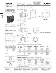 Circular Plastic Connectors Size 1 1 C P Manualzz Com