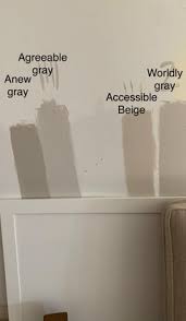 Agreeable gray is a mix of gray with beige and accessible beige is a beige with a hint of gray. Accessible Beige And Agreeable Gray Together