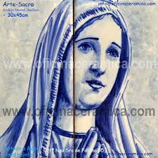 Painel de Azulejos Nossa Senhora de Fátima 05