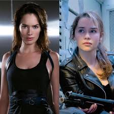 Terminator genisys (2015) emilia clarke as sarah connor. Til Emilia Clarke And Lena Headey Have Both Played Sarah Connor Freefolk