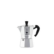 Bialetti Moka Express Espresso Maker 1 Cup Silver