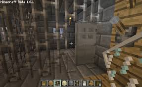 For java edition (pc/mac), right click on the lever. Hey Notch Jeb Can We Have Iron Bars Attach To Iron Doors My Jail S Pretty Rinky Dink As Is Minecraft