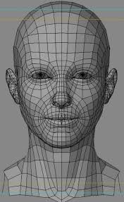38 Ideas Drawing Faces Front Character Design Face Topology 3d Face Model 3d Model Character