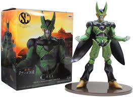 Dragon ball z live action fanmade short moviebattle between future trunks and imperfect cell Amazon Com Banpresto Dragon Ball Z 9 5 Inch Cell Figure Sculture Big Budoukai Volume 4 Toys Games