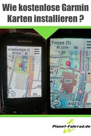 Anleitung Wie Auf Ein Garmin Edge Kostenlose Karten Von Openstreetmaps Installieren Fahrrad Navi Kostenlose Karten Karten