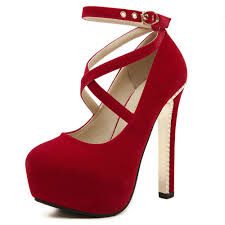 Women's open toe ankle strap low block chunky heels sandals party dress pumps shoes. Cheap Ankle Strap Heels Red Find Ankle Strap Heels Red Deals On Line At Alibaba Com