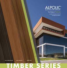 Timber Series Aluminum Composite Sheets Landscape