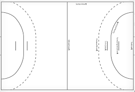Außerhalb des spielfeldes und an einer längsseite befindet sich zu beiden. Spielfeld Arbeitsblatt