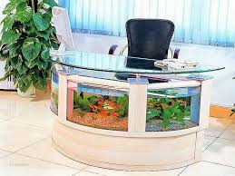 Aquarium Office Desk Fish Tank Coffee Table Aquarium Decorations Home Aquarium