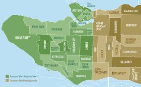 Vancouver Neighbourhood Maps Vancouver Neighborhoods The Neighbourhood Vancouver Map