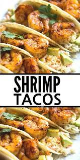 Shrimp Tacos Dairy Free Shrimp Recipes Easy Seafood Recipes Dairy Free Recipes Dinner
