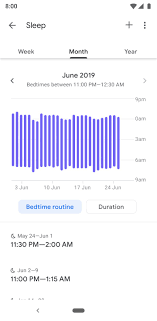 google fit dark mode sleep charts and ios workout maps