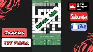 Jawaban Tts Pintar Level 136 Youtube