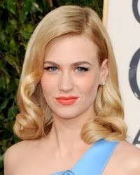 January Jones in Paparazzi-Eluding Car Accident