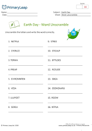 Your students will adore the host of fun and engaging sentence building printables. Earth Day Word Scramble English Esl Worksheets For Distance Learning And Physical Classrooms