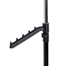 HAKU Möbel Armario con ruedas cromo, negro, Plástico, metal