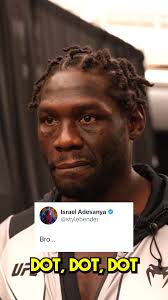 Israel Adesanya Tweets