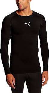 Puma Herren Kompressions T Shirt Langarm Fussball Bodywear In 2020 T Shirt Shirts Nike Manner