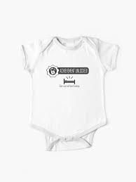 ✓free delivery across trinidad and tobago. Achievement Unlocked Got Out Of Bed Baby One Piece By Lucisolar Redbubble