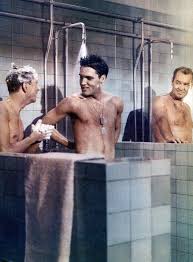 Tulsa Maclean Elvis Presley Taking A Shower With His Army Comrades In G I Blues Paramount 1960 Thnx To Antho Elvis Elvis Presley Photos Elvis Presley