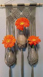 We did not find results for: 40 Large Triple Flower Vase Grey Wall Hanging Gray Boho Modern Macrame Macrame Wall Hanging Patterns Modern Macrame Flower Vases