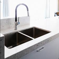 sonetto double 3/4 bowl undermount sink