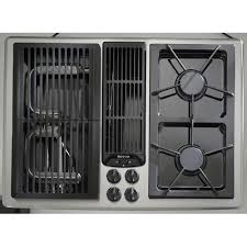 Table De Cuisson A Gaz Jgd8130ads Jenn Air Avec Gril Integre 4 Foyers