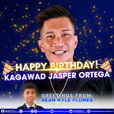Happy birthday, Kagawad Jasper John Gonzales Ortega! (SAPANG BATO) 🎉🎂 :  r/FriendshipFederation